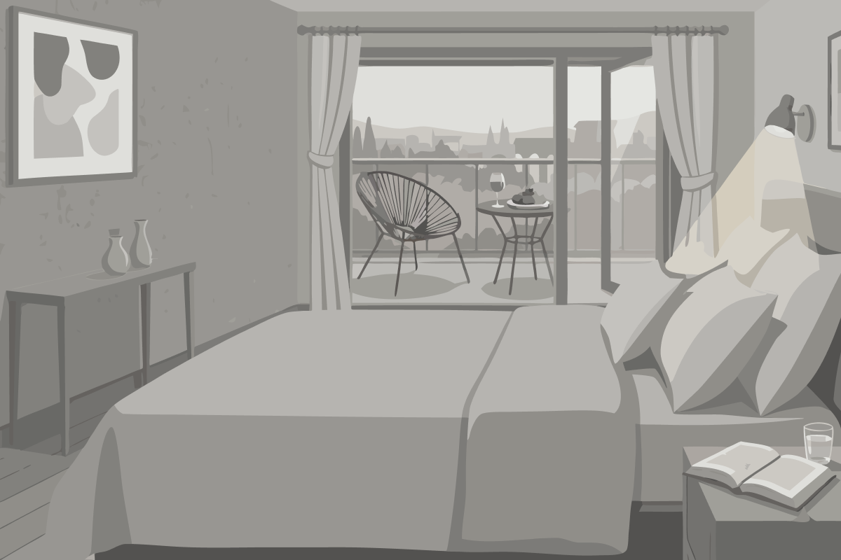 Accessible Sky Garden Room King Bed